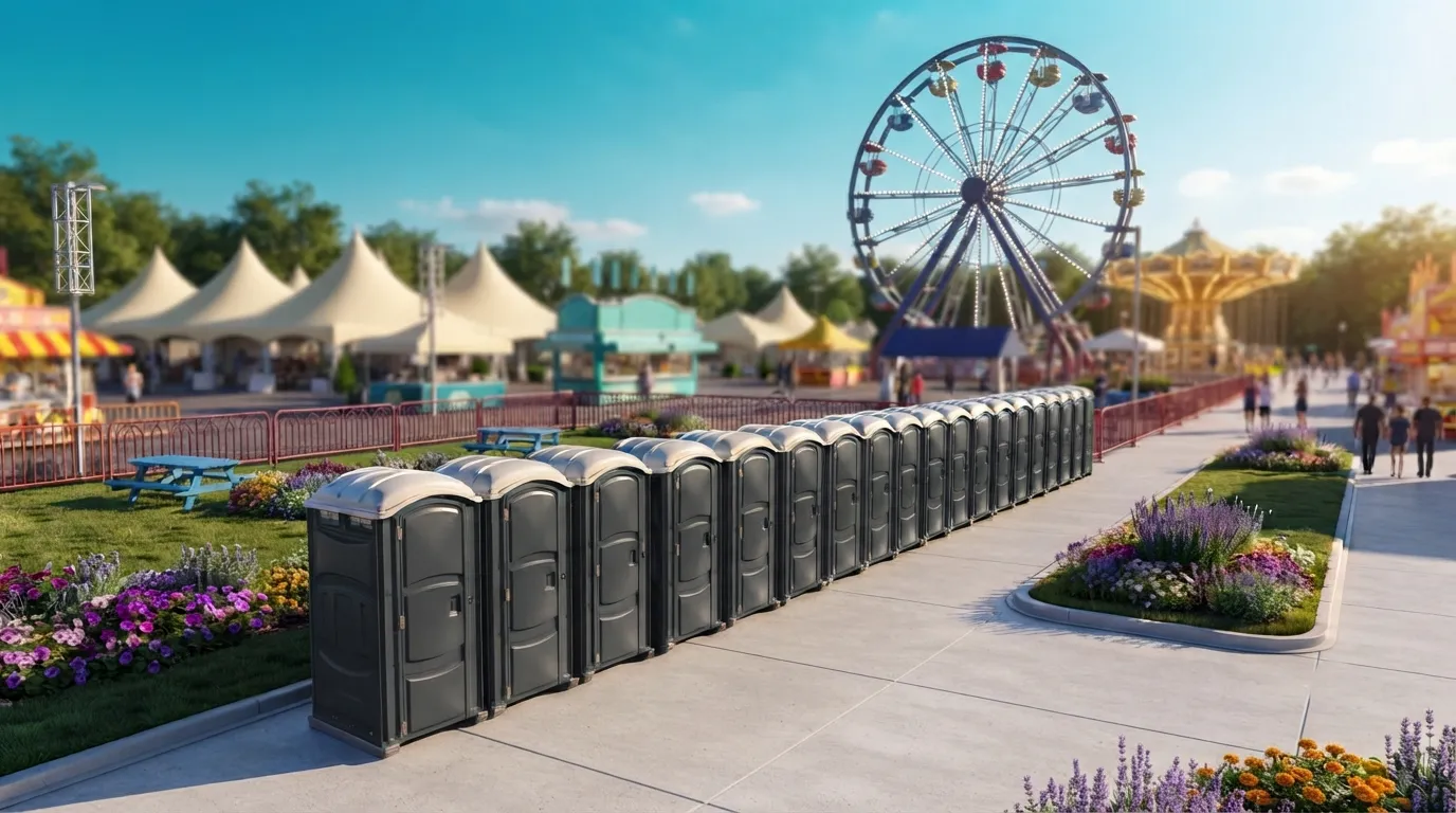 County Fair Restrooms in Aurora, IL