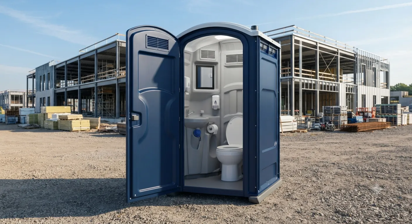 Deluxe Flushable Porta Potty in Aurora, IL