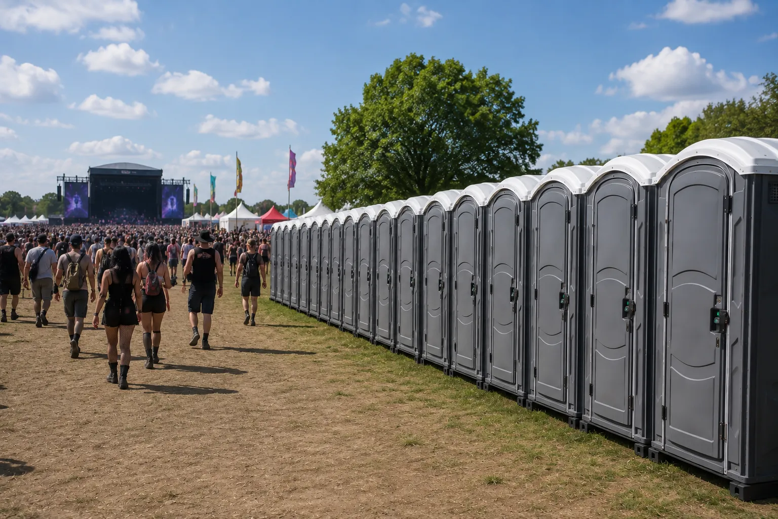 Festival Restroom Rental in Aurora, IL