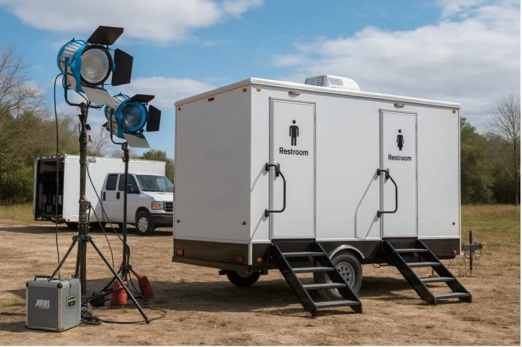 Film Set Restroom Rental in Aurora, IL