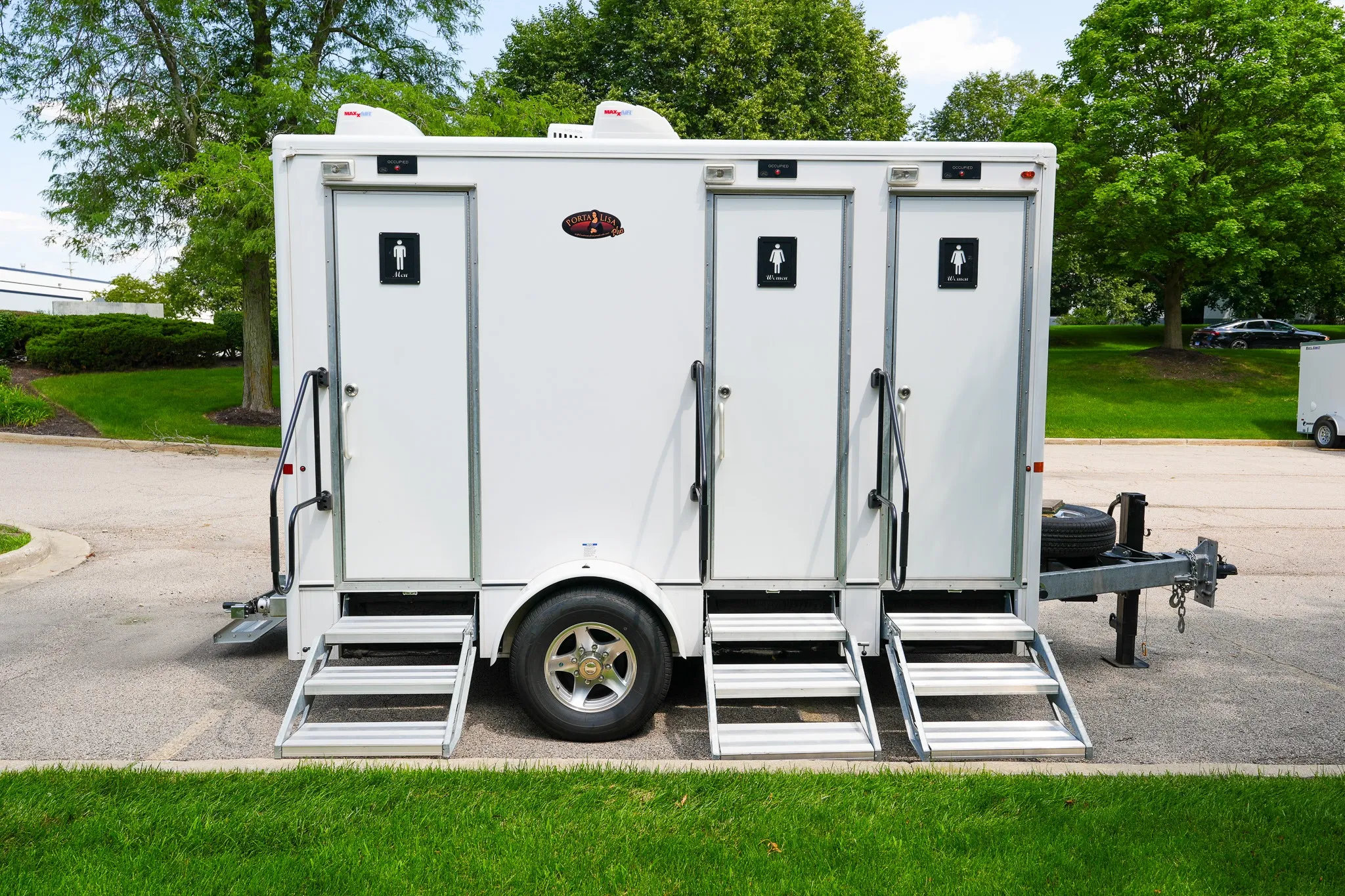 Restroom Trailer Rental in Aurora, IL
