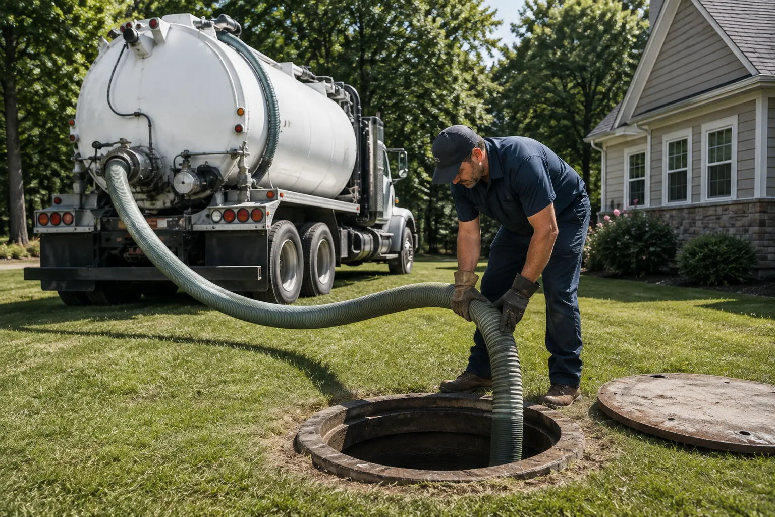 Septic Tank Cleaning in Aurora, IL